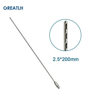 MEDGREAT Ống hút mỡ ba lỗ Micro Cannula dùng cho chuyển mỡ dụng cụ hút mỡ 1 cái