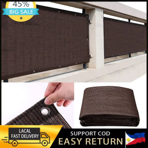 Privacy Screen For Balcony Backyard Deck Patio Fence Porch Brown