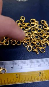 Kokot Udang Atau Jepitan Udang Warna Gold Bahan Stainless Chrome Per Lusin