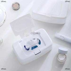 [COD] dfhws Wet Tissue Box Wipe Dispenser Portable Wipes Napkin Storage Box Holder Container