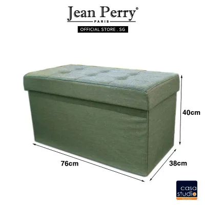 Casa Studio Ottoman Storage Stool I Storage Box I Organizer Seat Stool I Foldable Stool I Floor Stool