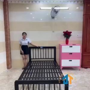 [FURNI HOME] IN ZALO N Giường sắt mỹ nghệ cao cấp nhiều kích thước từ 1m đến 1m8 dài 2m - Nội Thất Đại Thành