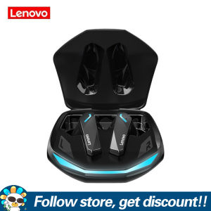 Lenovo GM2 Pro tai nghe gắn tai không dây Với Mic Bluetooth 5.3 Thoải Mái Để Mặc Tai Nghe Ipx5 Chống Nước 360 ° Surround Âm Thanh Nghe Nút Tai 13Mm Lớn Cuộn Dây Năng Động Bộ tai nghe thể thao độ trễ thấp nhạc trò chơi chế độ kép Earbuds Cho Điện Thoại thô