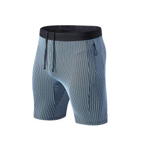 Mens Sports Shorts with Linling Fitness Compression Gym Training Workout Jogging Active Pants