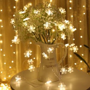 Đèn Led Trang Trí Hình Bông Tuyết Đèn Decor Nhà Cửa Đèn Trang Trí Noel Giáng Sinh
