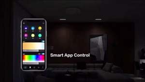 OUTSMART WiFi Ceiling Light Lumex Series - Ambience RGB Backlight Voice & App Control