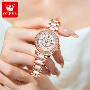 OLEVS Watch For Women Waterproof 2026 New Style High Quality Elegance Luxurious Calendar Luminous Quartz Watch 1 Year Warranty