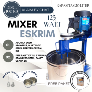 Mixer Stand Mesin Rakitan Pengaduk Adonan Roti Martabak Bolu Brownies