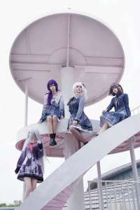 25-ji Nightcord Music Association Yoisaki Kanade Asahina Mafuyu Shinonome Ena Akiyama Mizuki Girls Cosplay Stage Uniform Costume2026