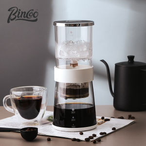 Portable Ice Brewing Coffee Pot Small Drip Pot Cold Brewing Pot Coffee Machine Ice Drip Coffee Pot Household Cold Brewing Pot