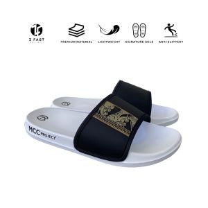 Z Fast - Batik Plain - Sandal Slop Slip On Distro Casual Pria Wanita Dewasa Terbaru Sendal Traveling