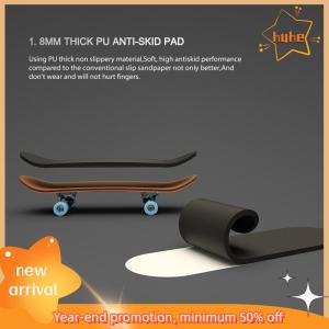 huhe Finger SkateBoard Wooden Fingerboard Toy Professional Stents Finger Skate Set