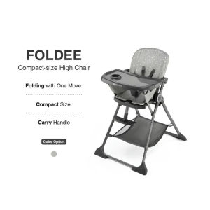 Kinderkraft Foldee Compact-Size High Chair
