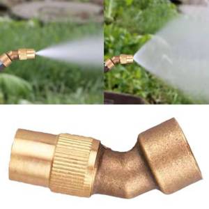 XIXINBO Agricultural Copper Spray Nozzle With Adjustable Mist Function For Garden Irrigation And Cleaning Applications