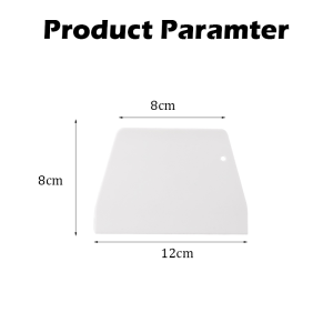 Dough Cutter Scraper Baking Cutter Plastic Kitchen Scraper Food Cutting Separate Cake Pizza Bread Scraper Baking Tool