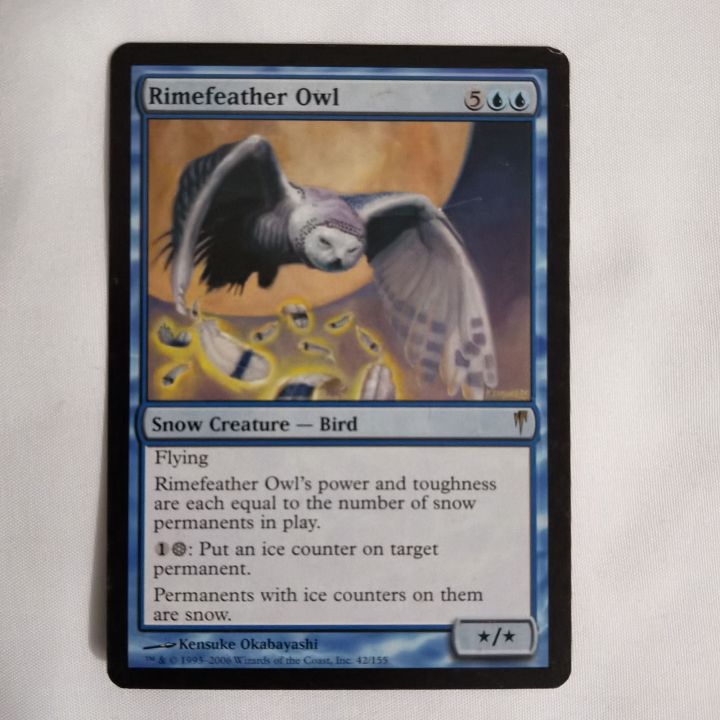 owl mtg cards Magic The Gathering - Ringwarden (068/272) Pair with Prismatic Defender Holographic Card Sleeves or Perfect Fits for an extra To be a little more
