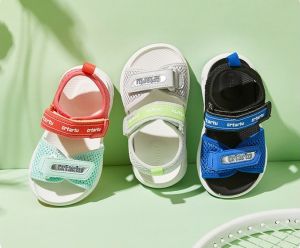 KATETU CRTARTU Open Toe Nonslip Velcro Sandal XBI117