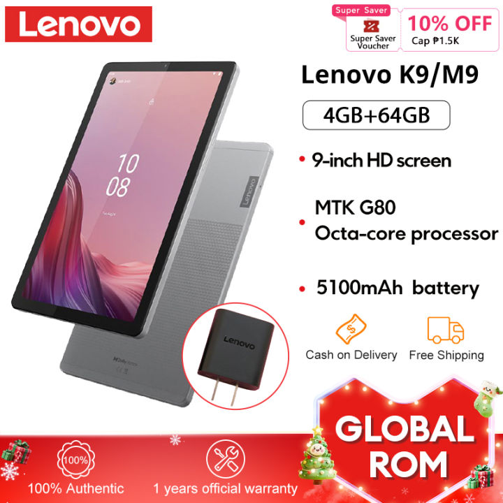 Lenovo Tab M9 Pad 4G LTE/WiFi 9inch 4GB+64GB Qitian K9 5100mAh
