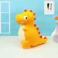 Tượng thạch cao tô màu Khủng Long Cute- Tượng tô màu cho bé gái tặng kèm cọ và màu vẽ acrylic. 