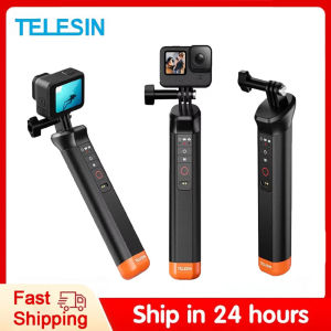 TELESIN Buoyancy Bar Selfie Stick Waterproof Selfie Stick for Gopro Hero 9 10 11 12 with Hand Strap Wireless Remote Control2026