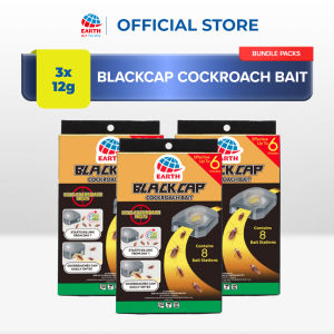 ARS BlackCap Ready-Made Cockroach Bait - Bundles of 3