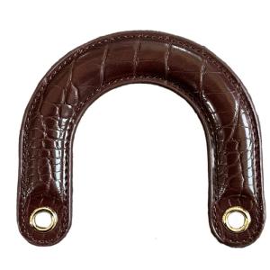 1PC PU Leather Curved Bag Handle Ergonomically Designed For Comfort and Styles For Handmade Bags And Everyday Use