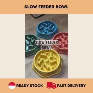 [SG] Slow Feeder Bowl for Dogs & Cats    Anti-ChokingFood Bowl