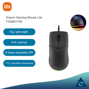 Xiaomi Mi Gaming Mouse Lite 400~6200DPI 80 Million Hits TTC Micro RGB YXSB01YM