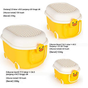 Katrol Container Box Plastik Kotak Penyimpanan Mainan Anak Storage Box