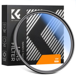 K&F Concept 37/40.5/43/46/49/52/55/58/62/67/72/77/82mm MC UV Filter Lens Filter Ultra Slim Optics Multi Coated Protection Lens Filter for Camera Lens