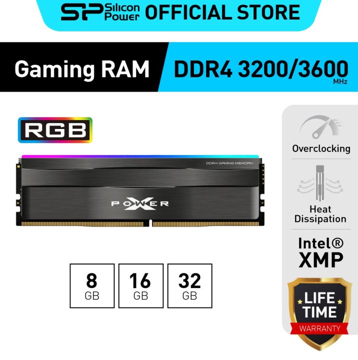 Silicon Power Ram 16gb Gaming Silicon Power RAM DDR4 PC Gaming