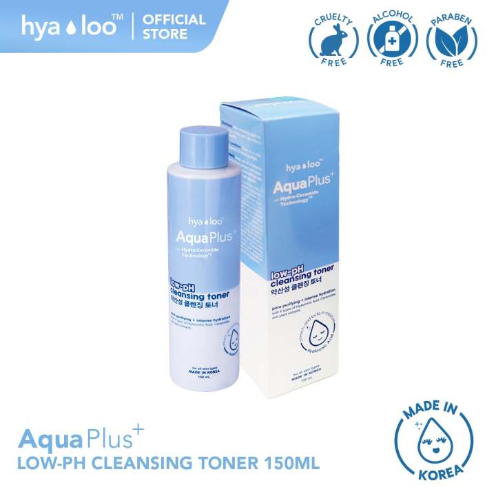 Hyaloo Aqua Plus Low-ph Cleansing Toner 150ml 