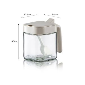 กระปุกเครื่องปรุง กระปุกใส่เครื่องปรุง ขวดปรุงรส spice container วัสดุเกรดอาหาร กันความชื้น ปลอดสารตะกั่ว Alechaung coffee