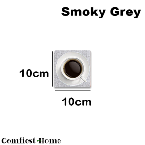 [SG Stock/Fast Shipping] Leather Waterproof Table Mat Placemat Coaster Tablemat Stain-proof Washable PU Table Mat Dining Kitchen Place Mats