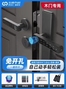 Smart Lock Fingerprint Biometric Family Residence Apartment Office Private Door Lock Key Unlock