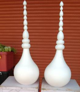 พานพุ่มงานพิธีต่างๆแบบพลาสติกแข็งแรงทนทานใช้งานได้นานรักษาง่าย