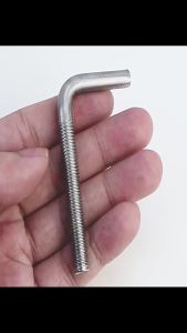 Bu lông neo góc vuông hình chữ L & hình chữ 7 bằng thép không gỉ 304 M4 M5 M6 M8 M10 M12