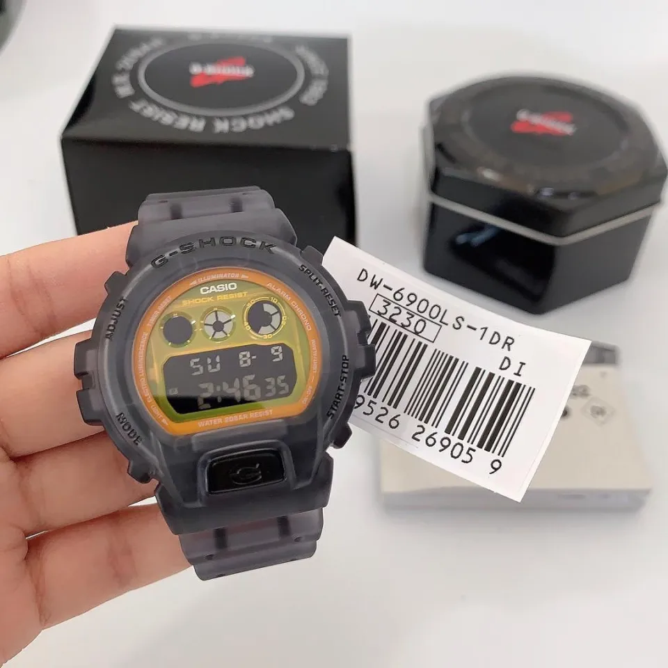 OFFICIAL WARRANTY Casio G Shock DW 6900LS 1 Fluorescent Color