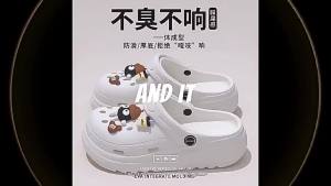 Soft-Soled Outdoor Clogs For Women Summer Outdoor Closed-Toe Slippers WomenS Thick-Soled Sandals Summer Beach Shoes