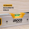 Ingco by Winland Spirit Level bar with Powerful Aluminum Magnetics 150cm HSL38150M ING-HT. 