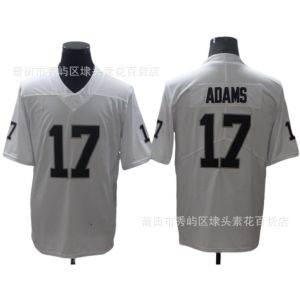 NFL Raiders Rugby Jersey Ball Uniform Oakland Raiders Jersey Embroidery in Stock