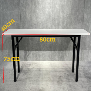 XUXU โต๊ะพับได้ มีสปริง folding table โต๊ะพับ โต๊ะพับขายของ โต๊ะพับอเนกประสงค์ โต๊ะกินข้าว โต๊ะรับประทานอาหาร โต๊ะทำงาน