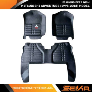 Mitsubishi Adventure Diamond Deep Car Matting (1998-2018)