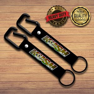 KUSH SAFE Keychain Motorcycle Design Key Holder Key Chain Holder Personalized Keychain Hook Ring for Motorcycle