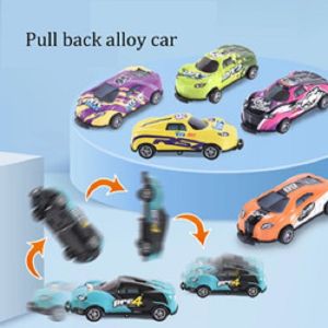 Karen Pull Back Car Mobil Hadiah Anak Mobil Mini Model Mobil Bisa Jungkir Balik