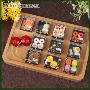 Eelux Mô Hình Bánh tráng miệng thu nhỏ Nhà búp bê 1:12 mô hình cảnh thực phẩm phụ kiện trang trí