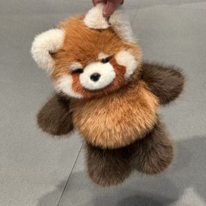 MAKERVY Raccoon Stuffed Animal Plush Pillow Emotional Support plush Fluffy Stuffed Raccoon Design Soft Stuffed Raccoon Birthday Gift