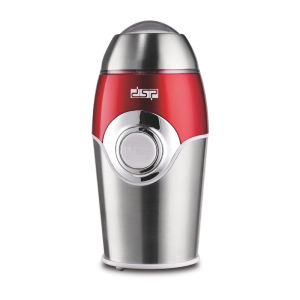 Household portable coffee grinder stainless steel grinding and powdering electric coffee grinder