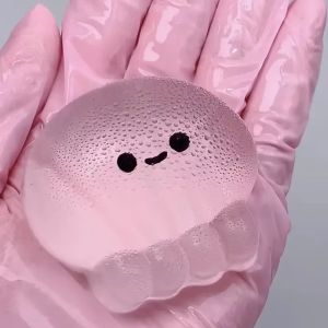 SKYJS โปร่งใส ลูกบอลคริสตัล TPR แข็ง บีบสิว ของเล่นบีบปลาหมึกฟอง ตลก ทรงกลม ของเล่นบีบลูกบอลน้ำ ของขวัญวันเกิดเด็ก