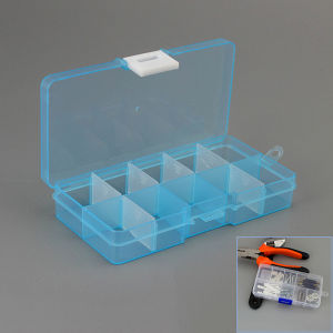 [Energetic] Plastic10 Slots Adjustable Jewelry Storage Box Case Craft Organizer Beads